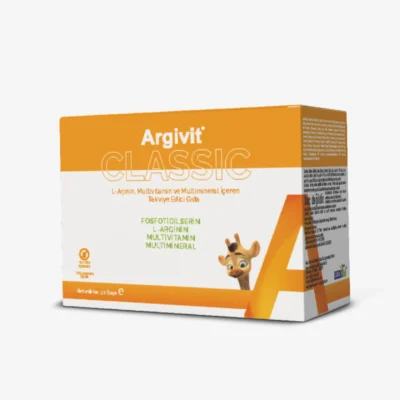 Argivit Classic Saşe - L-Arjinin, Multivitamin ve Multimineral İçeren Takviye Edici Gıda
