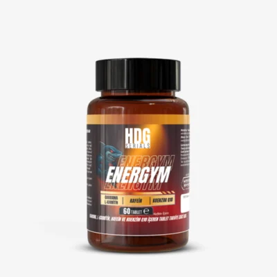 HDG Serials Energym - Koenzim Q10, Kafein, Yeşil Çay Ekstresi ve Guarana Ekstresi İçeren Spor Gıdası